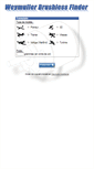 Mobile Screenshot of brushlessfinder.fr