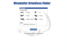Tablet Screenshot of brushlessfinder.fr